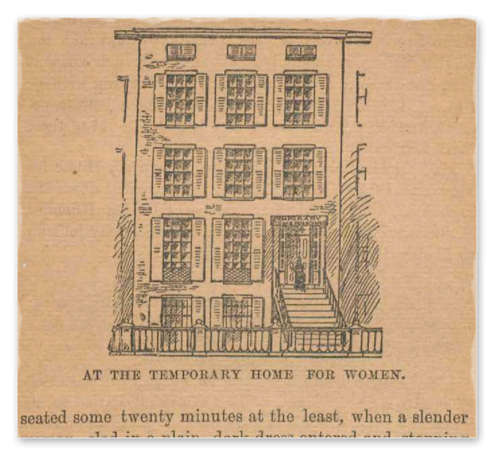 At the Temporary Home for Women