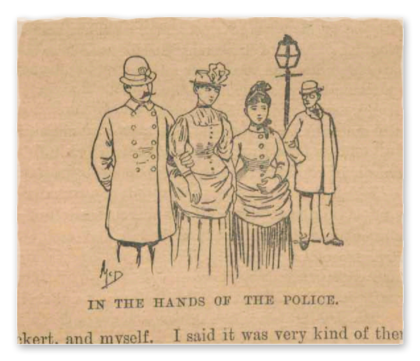In the Hands of the Police